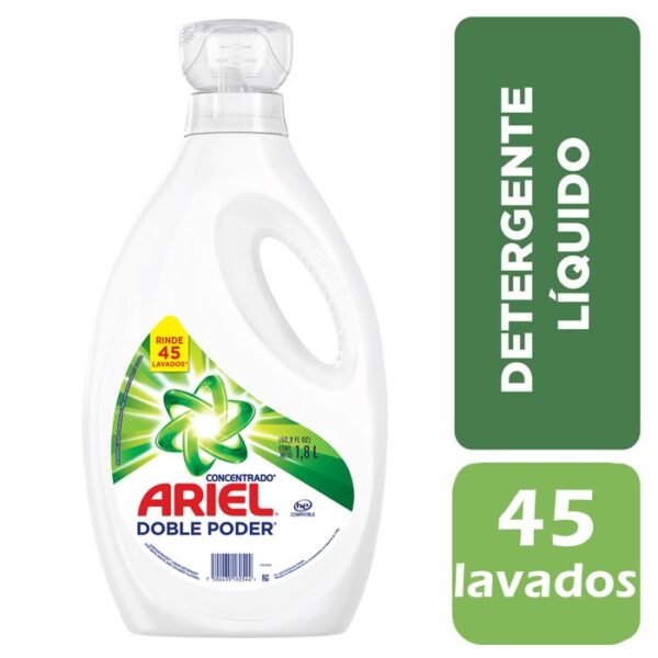 Detergente Líquido Ariel 1,8 litros