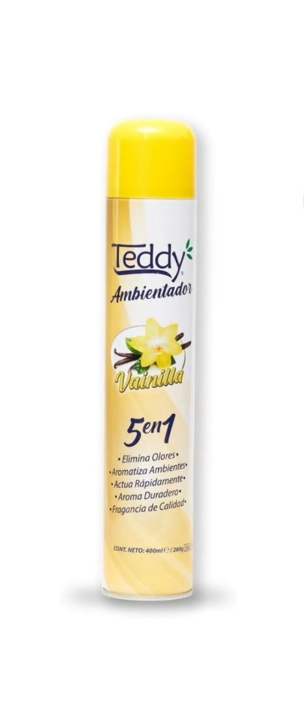 Desodorante ambiental Vainilla 400ml- Teddy