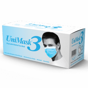 Mascarilla Desechable Celeste 50u